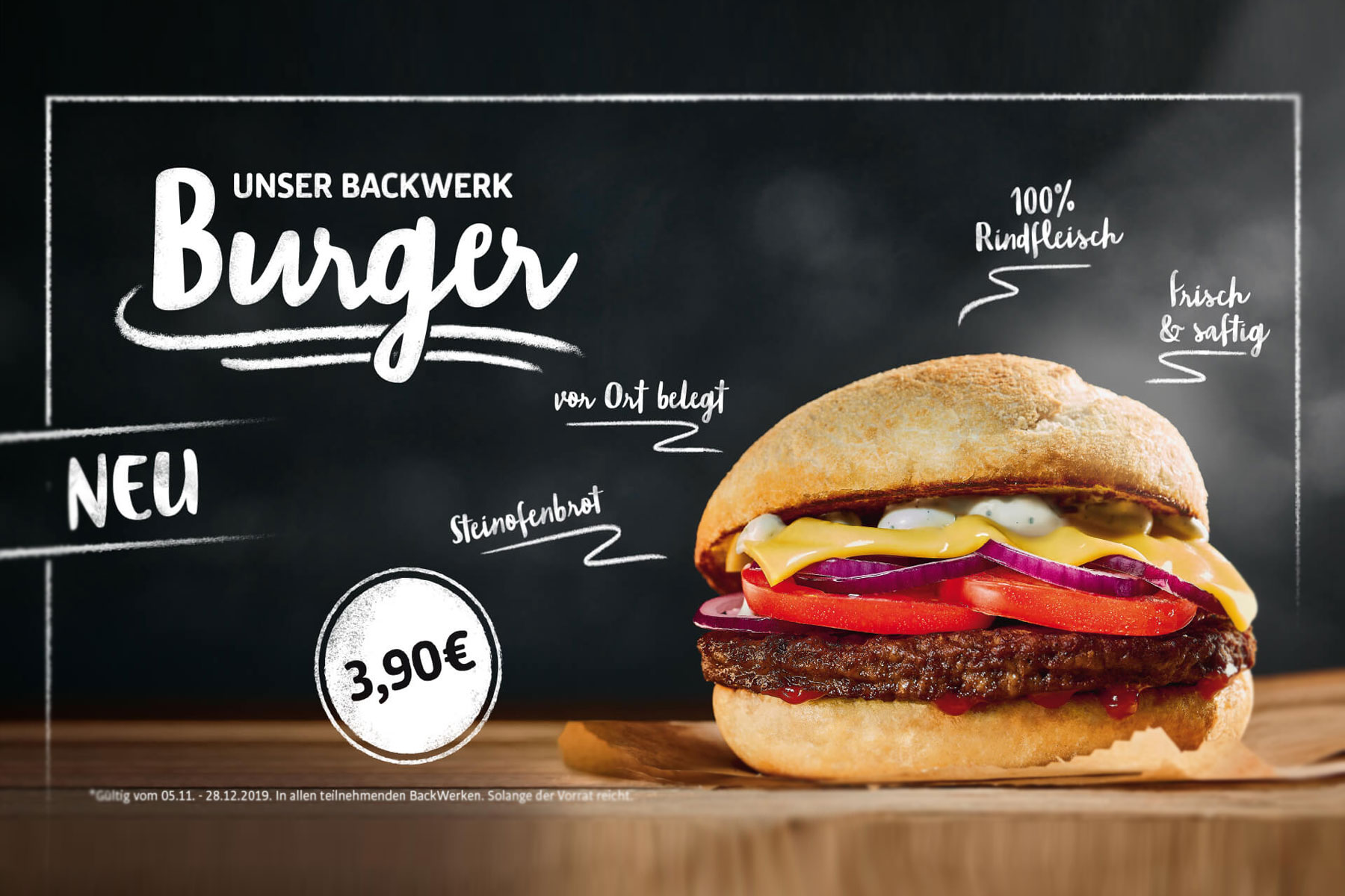 BackWerk kann Burger
