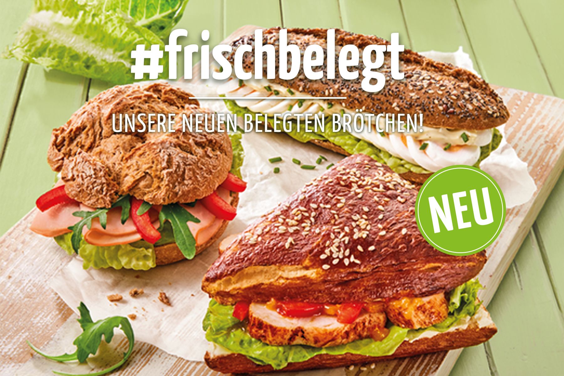 #frischbelegt – unsere neuen belegten Brötchen!