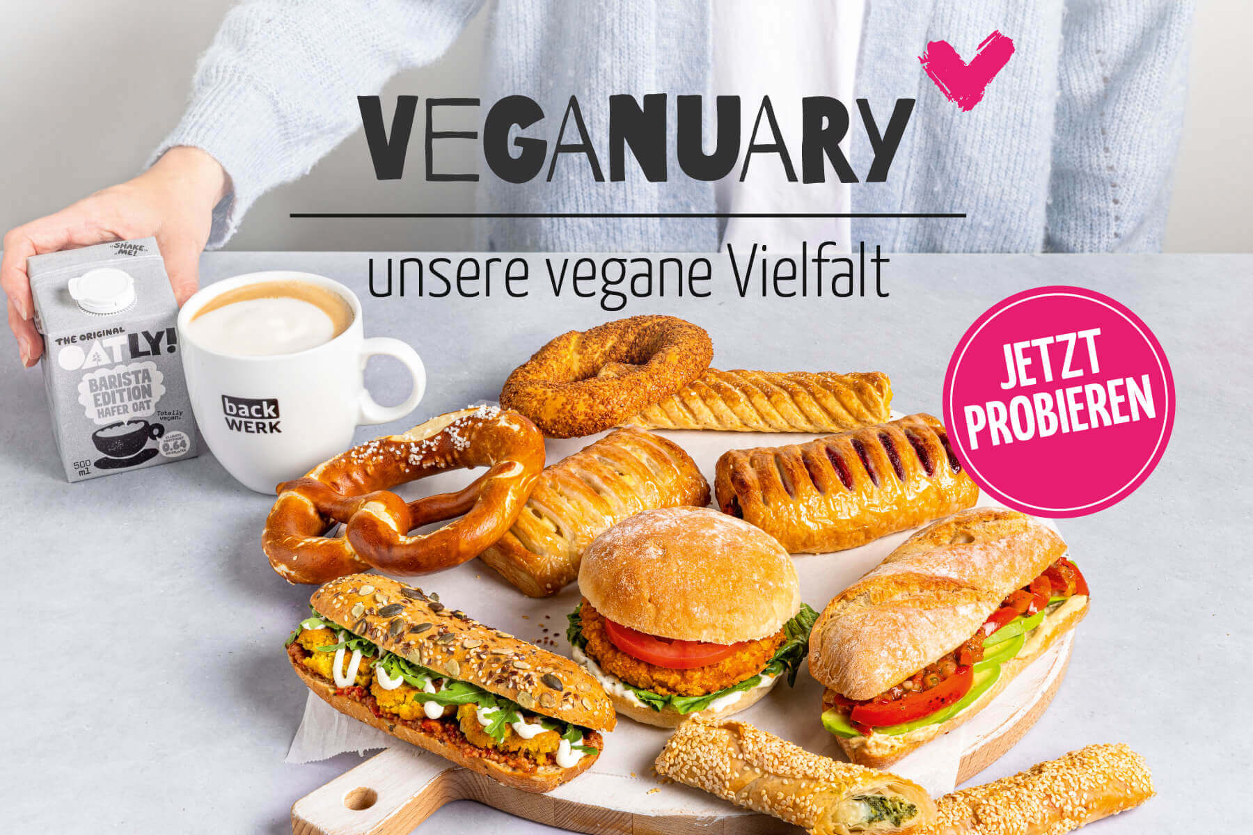 VEGANUARY BEI BACKWERK: Entdecke unsere vegane Vielfalt